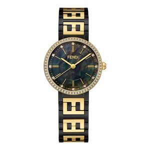 Fendi Forever  Diamond Watch Two Tone Womens